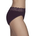 thumbnail image 4 of Vanity Fair Lingerie Women's Flattering Lace Hi-Cut Underwear, 4 of 7