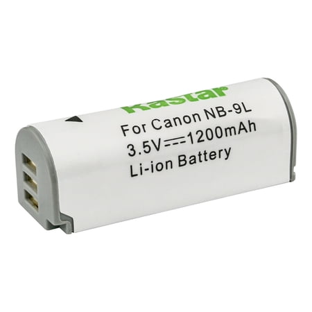 Kastar 1-Pack NB-9L Battery 3.5V 1200mAh Replacement for Canon PowerShot N PowerShot N2 Powershot ELPH 510 HS Powershot ELPH 520 HS Powershot ELPH 530 HS Powershot SD4500 IS Camera