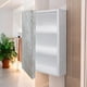 thumbnail image 2 of Organizador Botiquin Repisa Mdf 50cm Pared Primeros Auxilios Hojas, 2 of 3