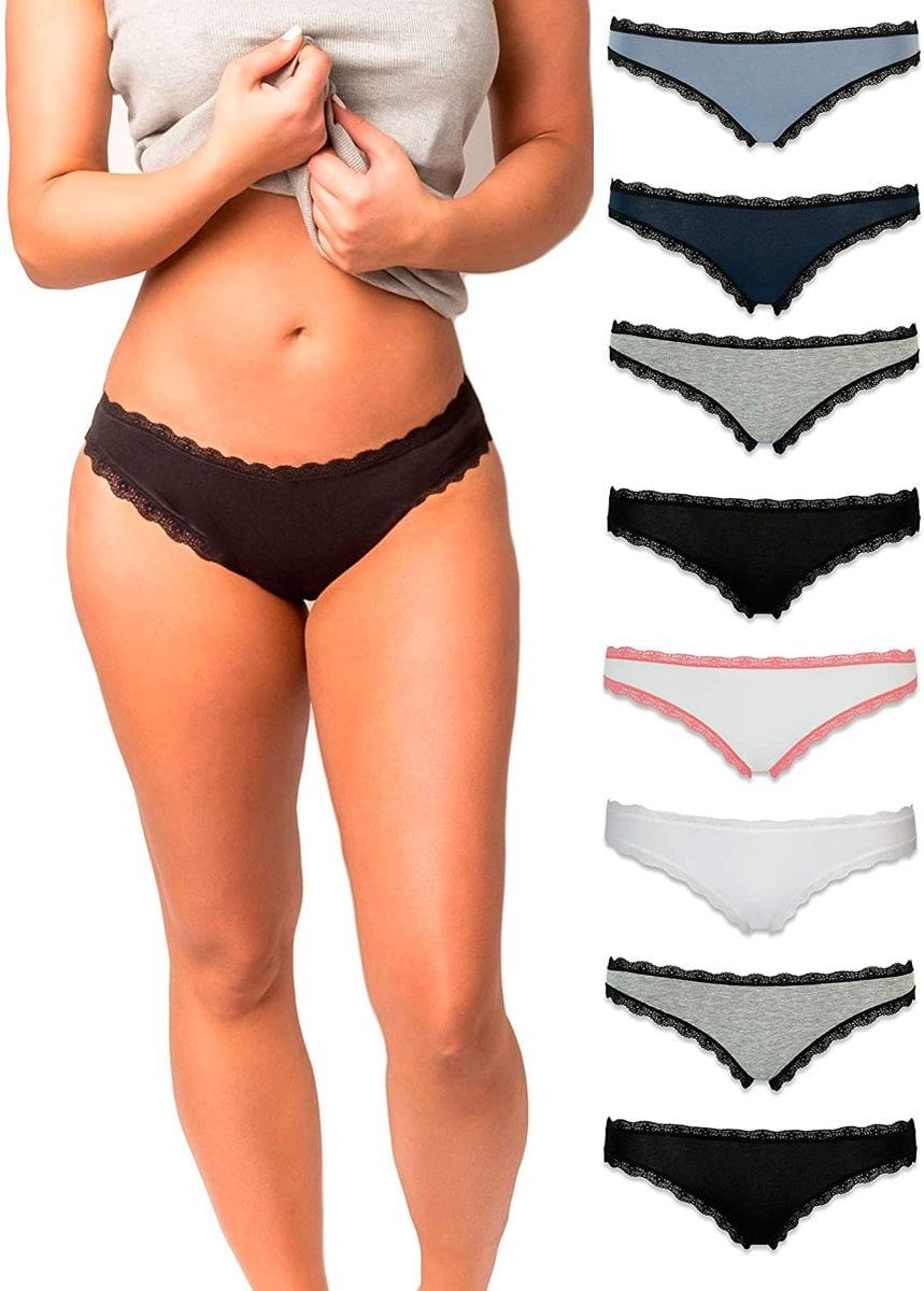 Emprella Womens Underwear Bikini Panties - Colors and Patterns May