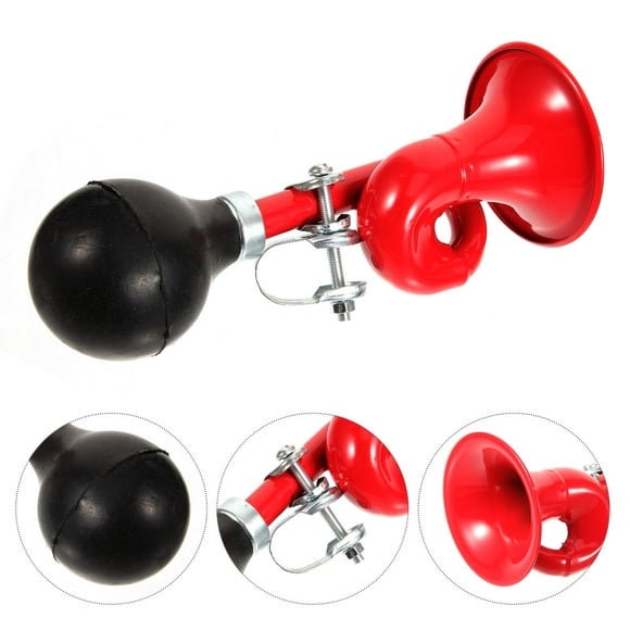 OULII 1Set Loud Air Horn for Bicycles with Snail Shape 16x8cm
