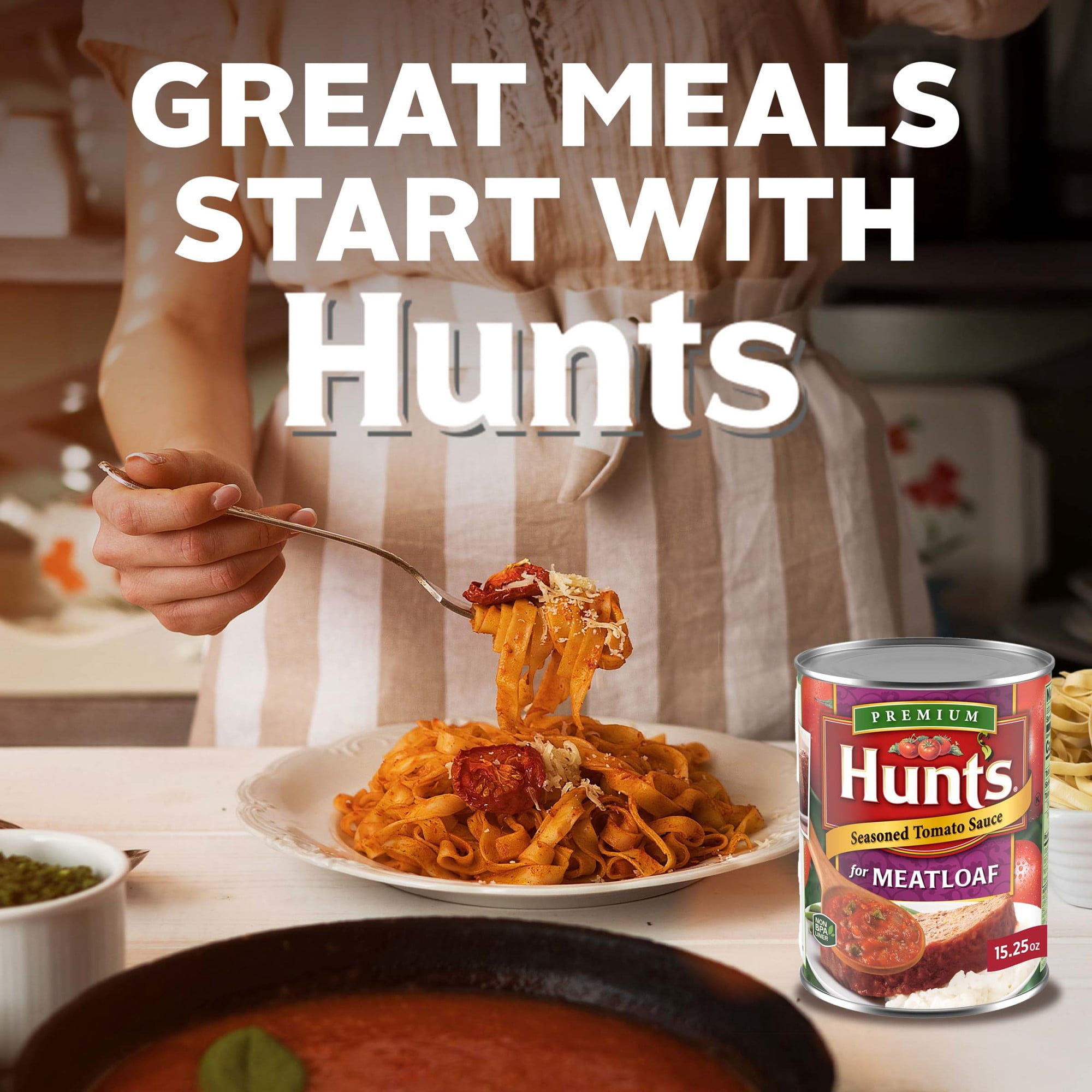 Hunt’s Seasoned Tomato Sauce for Meatloaf, 15.25 oz. Can