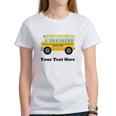Cafepress Personalized School Bus Women'