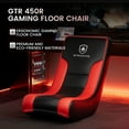 thumbnail image 5 of (2 pack) GTRACING Floor Rocker Gaming Chair,Red, 5 of 11
