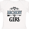 thumbnail image 4 of Inktastic Archery Girl Bow Hunting Girls Long Sleeve Baby Bodysuit, 4 of 5