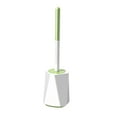 thumbnail image 2 of Toilet Brush with Strong Bristles, Long Handle for Effective Cleaning, Ventilated Holder for Sanitary Storage, 360° Toilet Bowl Cleaning Brush, 2 of 6