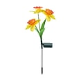 thumbnail image 2 of Solar Powered Daffodil Garden Stake Lights Outdoor Courtyard Lawn Landscape Decor Waterproof Ambient Lighting, 2 of 6