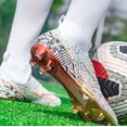 thumbnail image 5 of Zapatillas de fútbol cómodas para hombre, deportivas para exterior e interior, para estudiantes, con tacos de fútbol, de alto agarre, 5 of 5