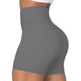 thumbnail image 2 of Pantalones cortos moteros Sunzel Sunzfly Crossover para mujer, color gris antracita, 2 of 5