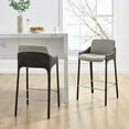 thumbnail image 3 of New Pacific Direct Stella Faux Leather Counter Stool (Set of 2), 3 of 11