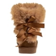 thumbnail image 5 of Josmo Girls Classic Simple Faux Fur Cozy Winter Boots - Wheat, 10, 5 of 5
