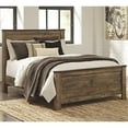 thumbnail image 2 of Ashley Furniture Trinell Farmhouse Wood Panel Bed, Queen, Brown, 2 of 3