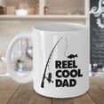 thumbnail image 3 of Reel Cool Dad Coffee & Tea Gift Mug, Fathers Day Gifts for Fishing & Angler Dad from Daughter, Son or Wife, 3 of 4