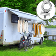 thumbnail image 6 of 10PCS Awning Rail Stoppers 6mm with 10 Carabiners, Rv Awning Hooks, 6 of 7