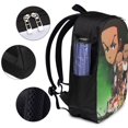 thumbnail image 4 of The Boondocks Laptop Backpack With Usb Charging Port Travel Backpack Computer Bag 17 Inch School Bookbag For Adult Teen, 4 of 9
