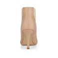 thumbnail image 2 of Unique Bargains Women's Pointed Toe Stiletto Heel Chelsea Boots, 2 of 7