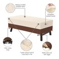 thumbnail image 4 of Funda para muebles de patio Tuyeho 122x71x33 cm impermeable, 4 of 6