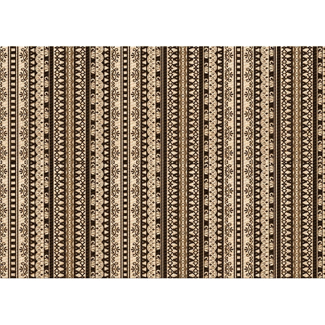 Ahgly Company Tapis d'Intérieur Lavables en Machine, Rectangle de Transition de Nuit Rouge, 6' x 9'