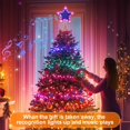 thumbnail image 3 of ÁRbol de Navidad Brillante con Estrella de Cinco Puntas, LáMpara LED Transparente Brillante, Adornos NavideñOs Coloridos., 3 of 5