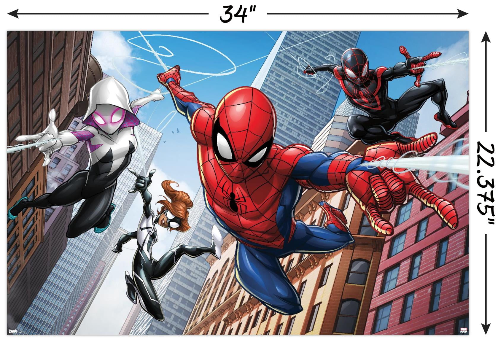 Marvel Comics Spider-Man Web Heroes Poster
