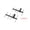 2.4G(2pcs), variant on 2X Yagi Antenna Signal Booster for DJI Mavic Mini Air 1 Pro 2 Zoom Spark, 2.4G/5.8G RC Range Extender, Stronger Image Transmission Antennas 2Pcs