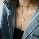 thumbnail image 3 of Collar De Cadena De Oro Para Mujer, Gargantilla De Clavícula Con Cuello De Serpiente Plano Sexy Para Mujer, Joyería De Fiesta Para Mujer, Cadena De Clavícula Vogacara AP006164-02, 3 of 6