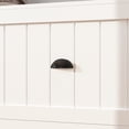 thumbnail image 6 of MONSLIPA Hall Tree with Bench and Drawer, Entryway Coat Rack Closet Stand with 6 Double Hooks for Entrance Hallway, White, 6 of 8