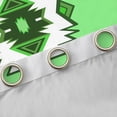thumbnail image 4 of Manfei Southwestern Aztec Geometric Curtains Pack of 2 (42x84 Each),Rustic Western bohemian Curtains Blackout,Green White Bedroom Curtains For Adult,Microfiber Bedroom Decor, 4 of 6