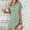 Green, variant on TMOYZQ Women's Dress Casual T Shirt V Neck Dress Summer Button Short Sleeve Dresses 2025 Mini Sundresses