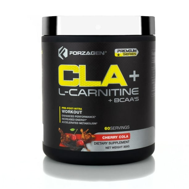 Forzagen Cla + L Carnitine + Bcaa Powder Bcaas Amino