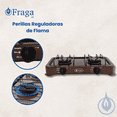 thumbnail image 4 of FRAGA Parrilla de Mesa, FRAGA P800, 2 Quemadores, Porcelanizada, Encendido Manual, Gas L.P., Hecho en México., 4 of 4