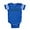 Royal Blue, variant on CafePress - Halfjamaican - Cute Infant Baby Football Bodysuit