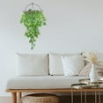 thumbnail image 3 of Plant Monstera Leaf 2 Pcs Realistic Rattan Garland Fake Planta Faux Hanging Decoration for Bedroom Plastic, 3 of 6