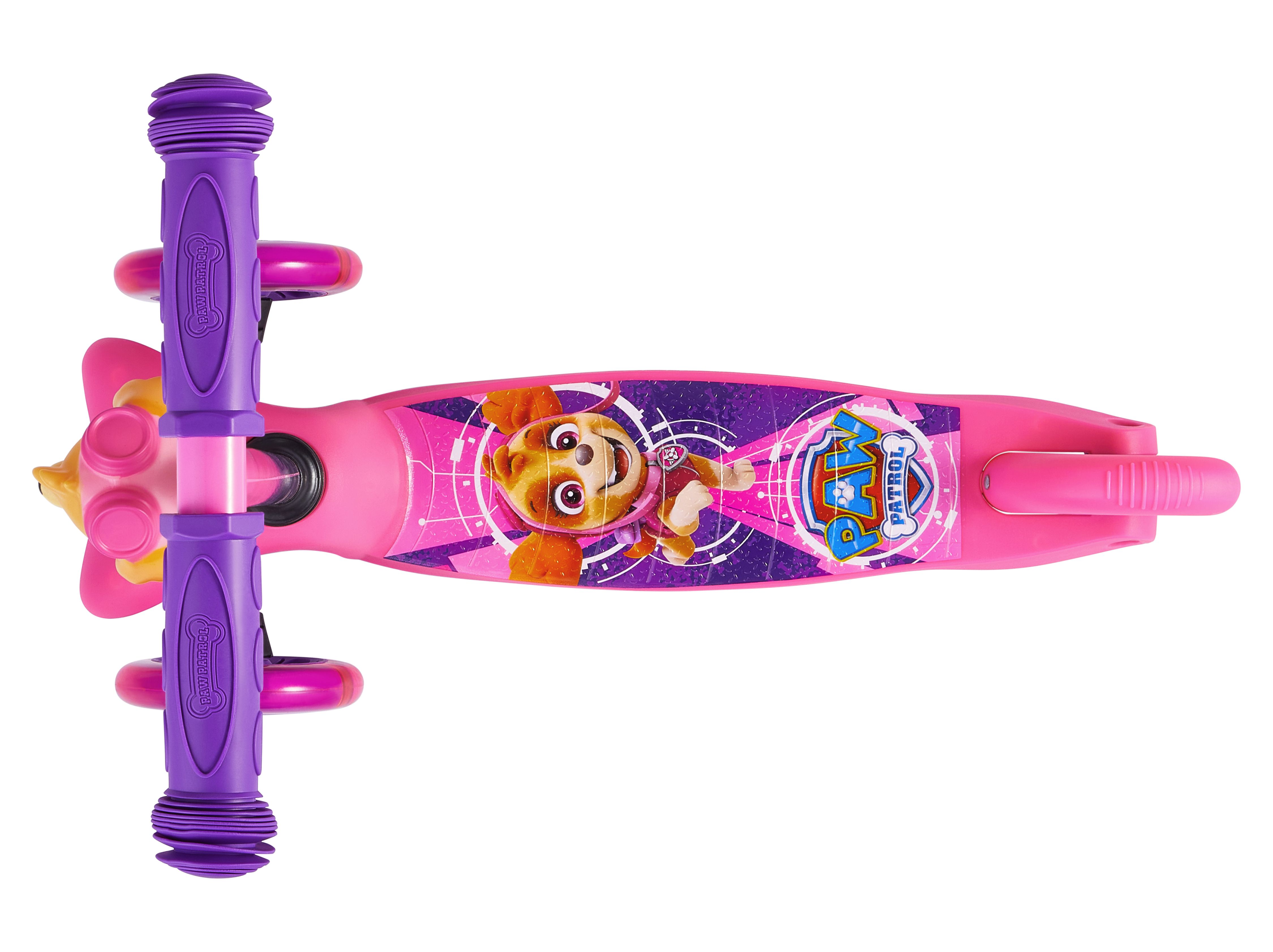 PAW Patrol Skye Ride-N-Glide 3-Wheel Kids Scooter, Pink photo 6