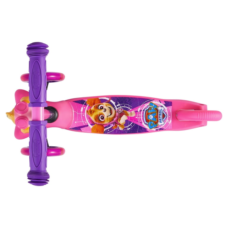 メーカー直売 - 人気ランキング 3D Buddies Ride-N-Glide Skye Patrol Paw Toddler 3 Scooter, キャラクターグッズ