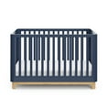 thumbnail image 4 of Storkcraft Santos 3-in-1 Convertible Baby Crib, Midnight Blue with Natural, 4 of 16
