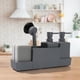 thumbnail image 3 of Wosthever Dispensador de jabón antideslizante de 8 piezas con dispensador de soporte de esponja de gran capacidad con esponja líquida de cocina Juegos de accesorios de baño Gris, 3 of 5