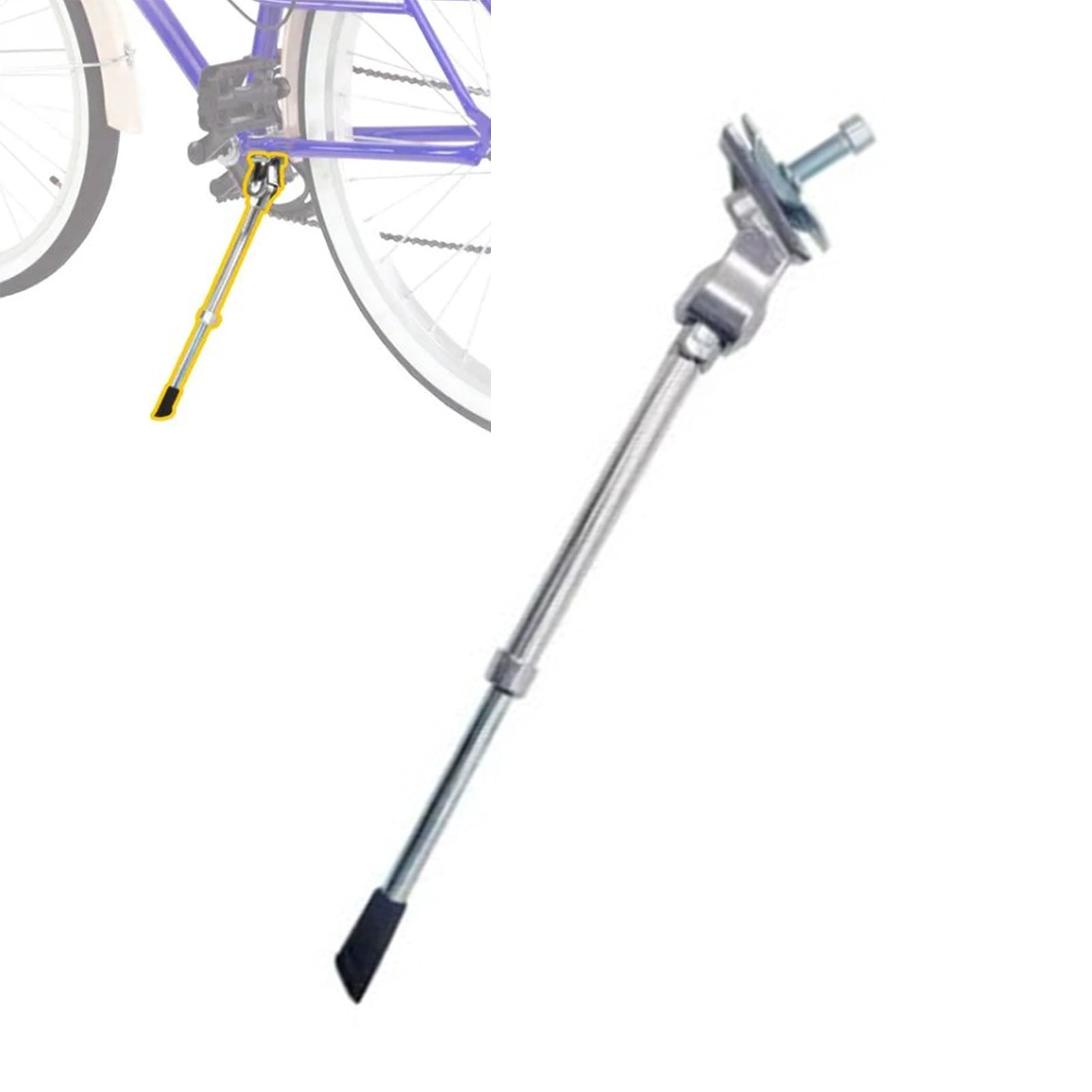 Béquille Latérale Réglable Pour Vélo (noir, Générique)