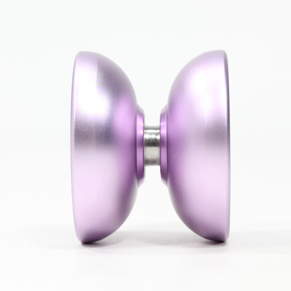 RECESS Joyride YO-YO - Aluminum YOYO - Fingerspin Dimple- Smooth Blasted Finish- (Lilac Purple)