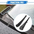thumbnail image 2 of Unique Bargains 1 Pair Front Windshield Wrap Corner Trim for Nissan Rogue 14-20 Black Left Right Windshield Wiper Cover, 2 of 6