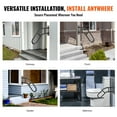 thumbnail image 6 of HCY 2 PCS Handrails for Outdoor Steps 29" Wall Mount Railings for 1-3 Steps, 6 of 6
