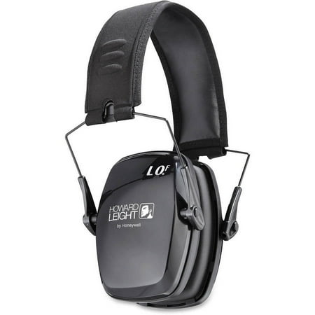 Howard Leight Leightning Folding-LOF Earmuff, Black