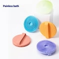 thumbnail image 7 of 1pcs Silicone Body Scrubber Shower Bath Brush Exfoliating Bath Brush and Skin Cleanser Silicone Body Brush for Showering Shower Sponge for Gentle Body Scrub & Wash Silicone Scrubbing Care Tool, 7 of 7