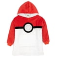 thumbnail image 1 of Pokemon Couverture à Capuchon Surdimensionnée pour Garçons/filles, 1 of 6