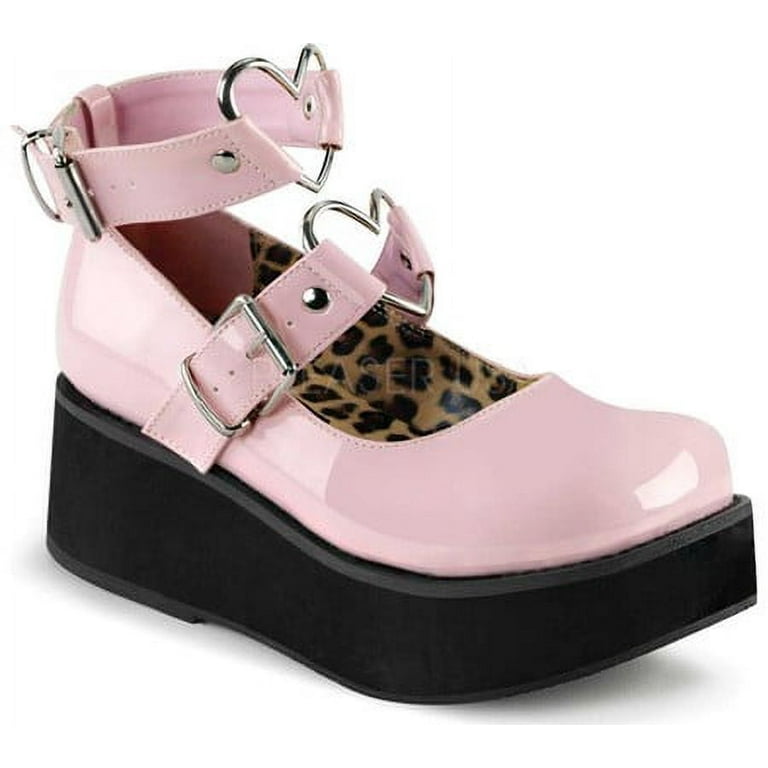 Women s Demonia Sprite 02 Platform Mary Jane Walmart
