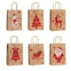 thumbnail image 5 of Monstrate Bolsas de papel para regalo con asas, bolsas de papel portátiles de Navidad de gran capacidad, ampliamente utilizadas Kits de decoración para fiestas 025-1 21*15*8, 5 of 6