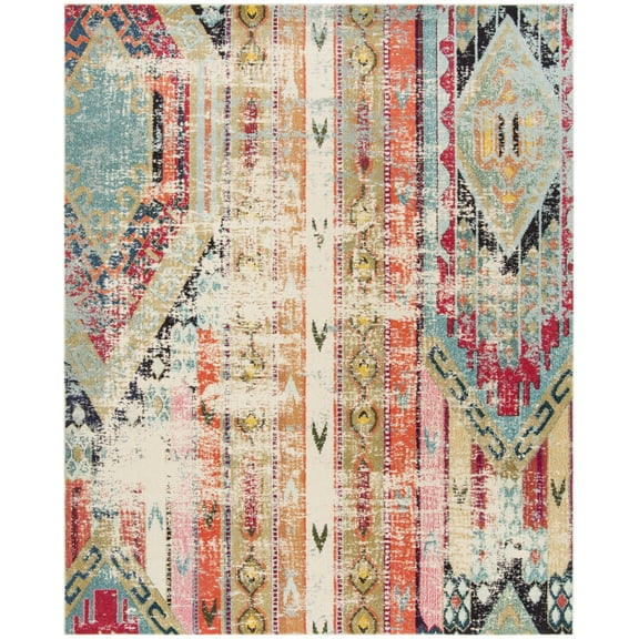 SAFAVIEH Monaco Risto Abstract Area Rug, Multi, 10' x 14'