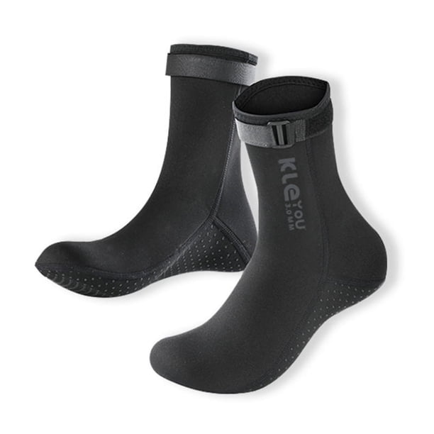 Calcetines de buceo de neopreno de 3 mm, calcetines de natación, calcetines de baño cálidos para snorkel.