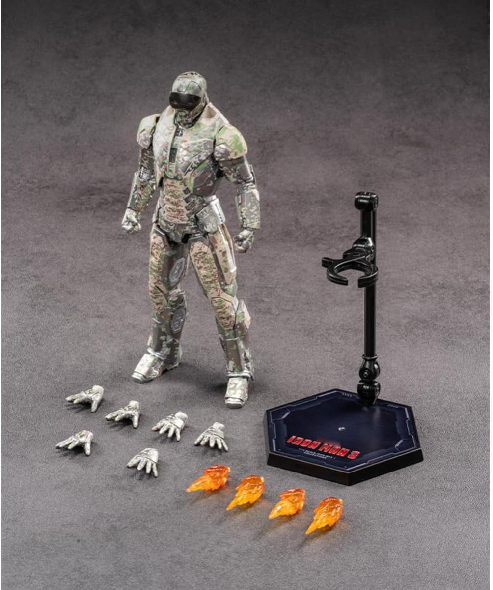 ZD Toys 1/10 Scale Iron Man MK23 Shades Armor Collector Action Figure