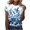 #064-Multicolor, variant on Womens T Shirts Short Sleeve Loose Fit Crew Neck Summer Vibes Print Solid Soft Breathable Pullover for Fall Gift
